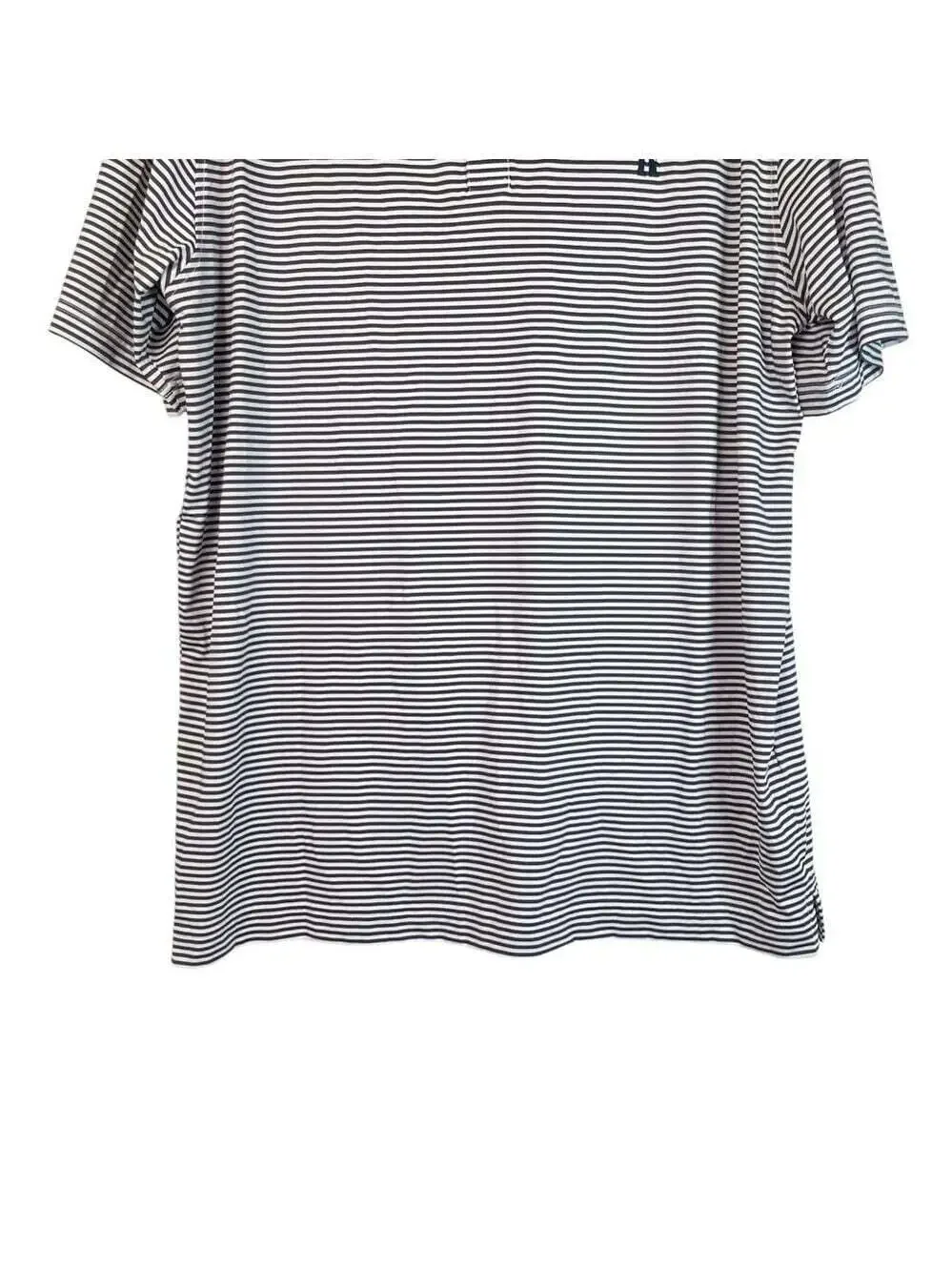 U Suck At Golf Polo Shirt Mens size XL Blue Striped Short Sleeve Preppy Office